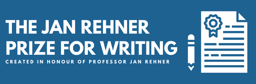 Banner for Jan Rehner Prize for Writing
